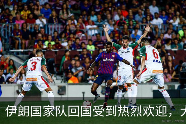 伊朗国家队回国受到热烈欢迎，大批球迷接机